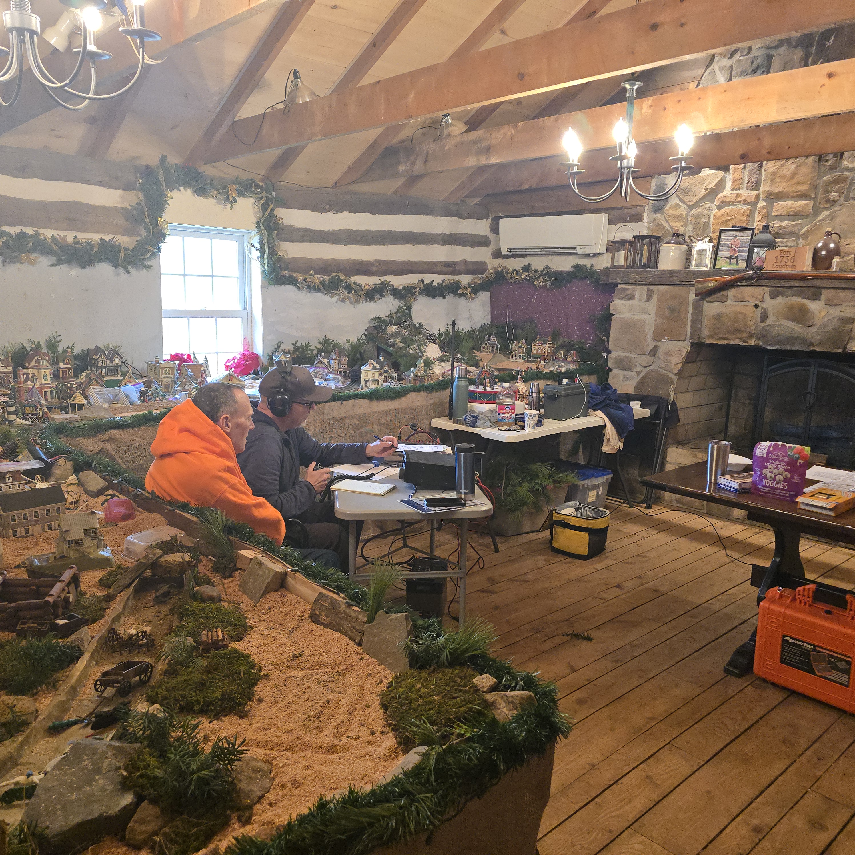 W3ACH operators at Fort Loudoun